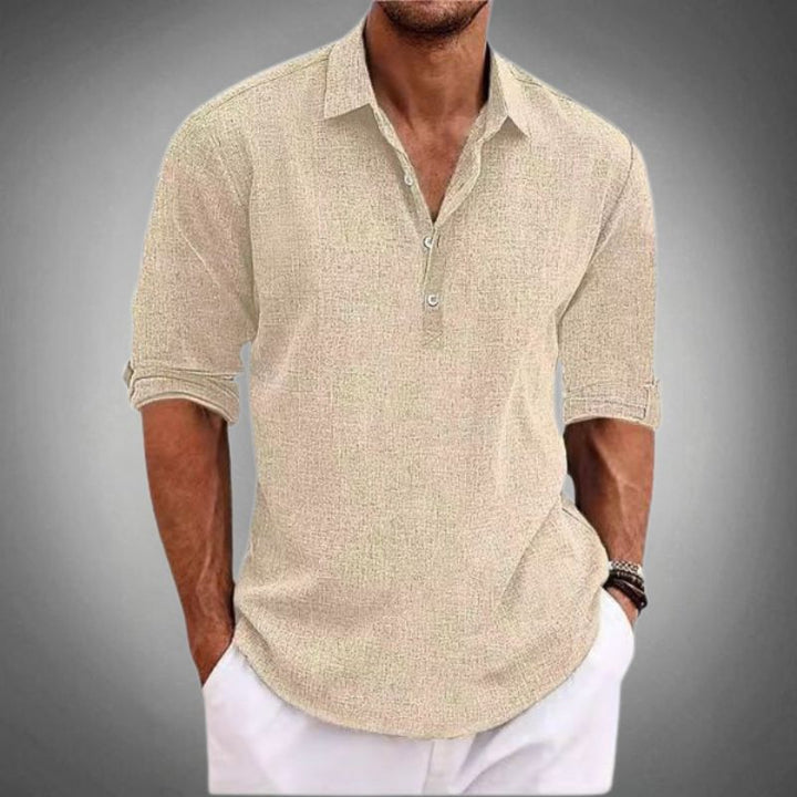 Polo d ete leger - Beige