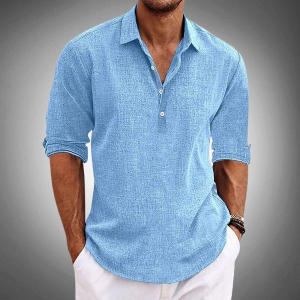Polo d ete leger - Bleu ciel