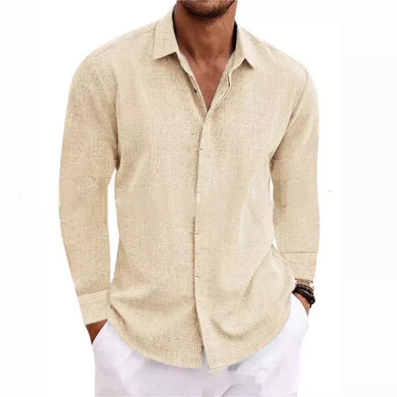 Chemise legere longue - Kaki