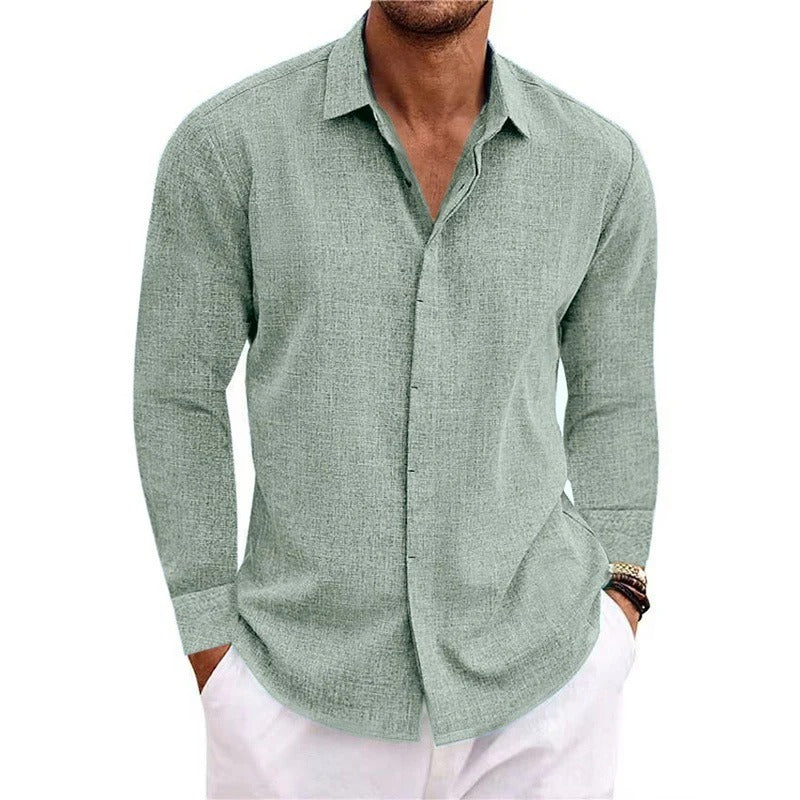 Chemise legere longue - Vert