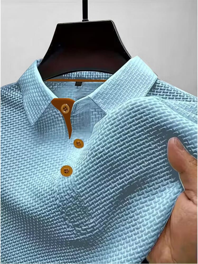 Polo respirant - Bleu clair