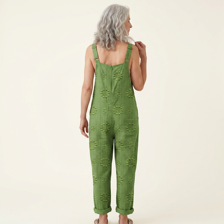 Eugénie | vert texturé naturel harmonieuse