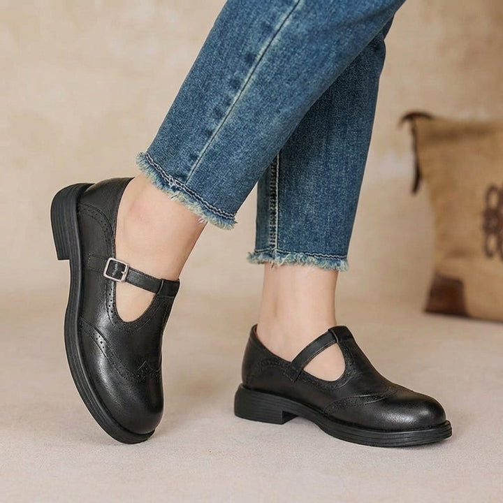 Odette - Chaussures Mary Jane femme à bride ajustable 7