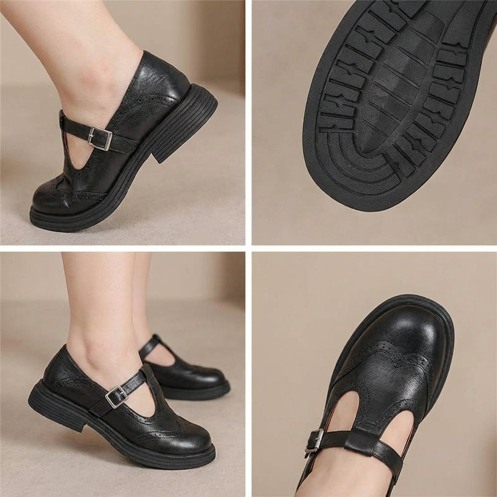 Odette - Chaussures Mary Jane femme à bride ajustable 9