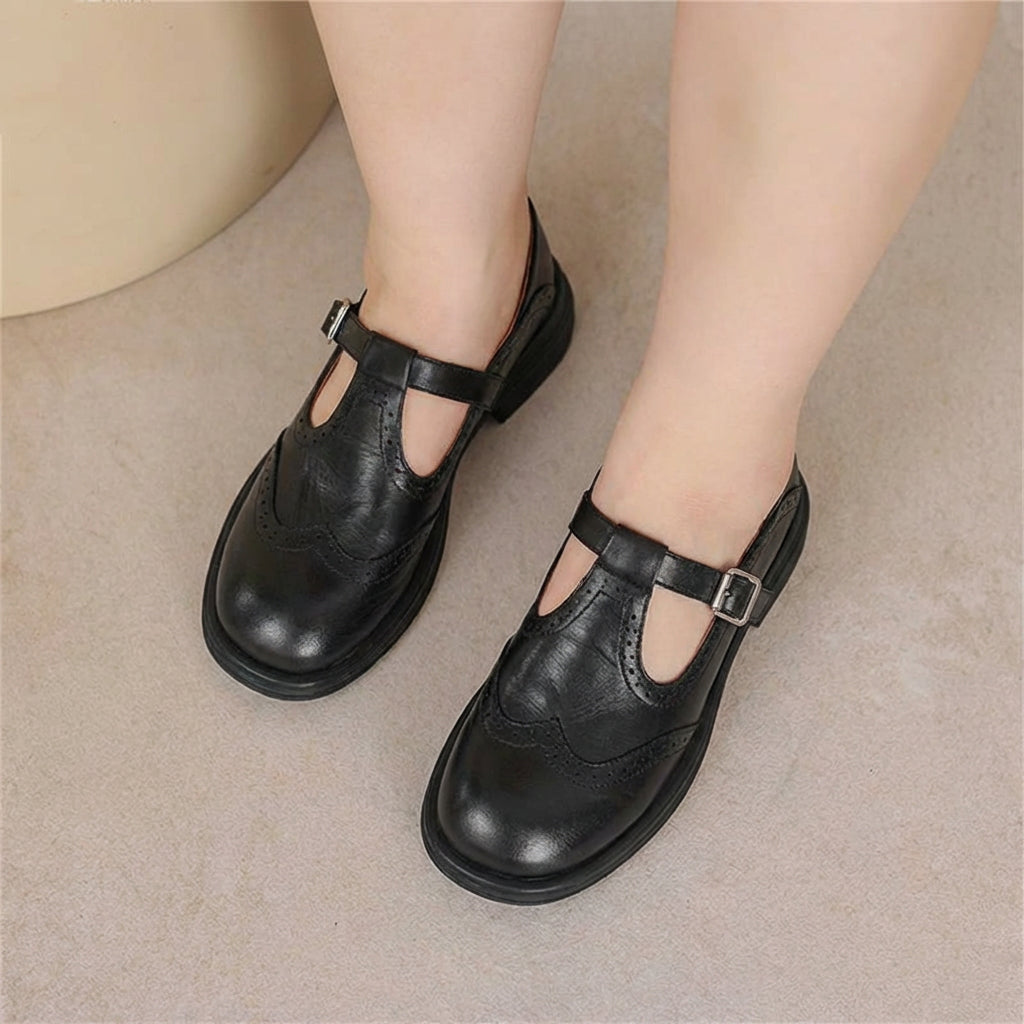 Odette - Chaussures Mary Jane femme à bride ajustable 6
