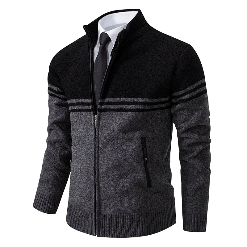 Aarush | Veste de printemps Chaude avec Doublure Matelassée pour Homme