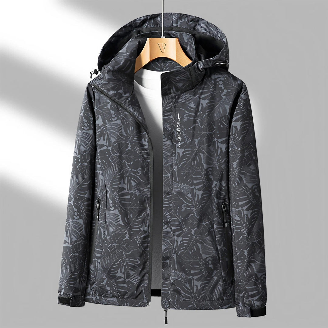 Chiara | Veste à capuche zippée avec finition imperméable pour femme