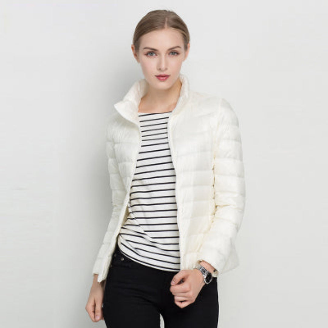 Ines | Veste matelassée à manches longues et doublure chaude pour femme
