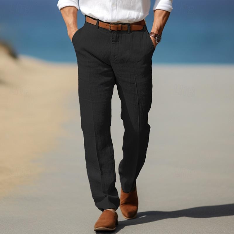 Pantalon a passants - Noir