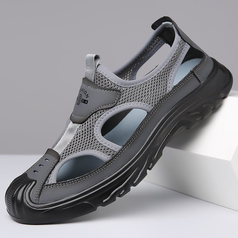Sandales confort - Gris