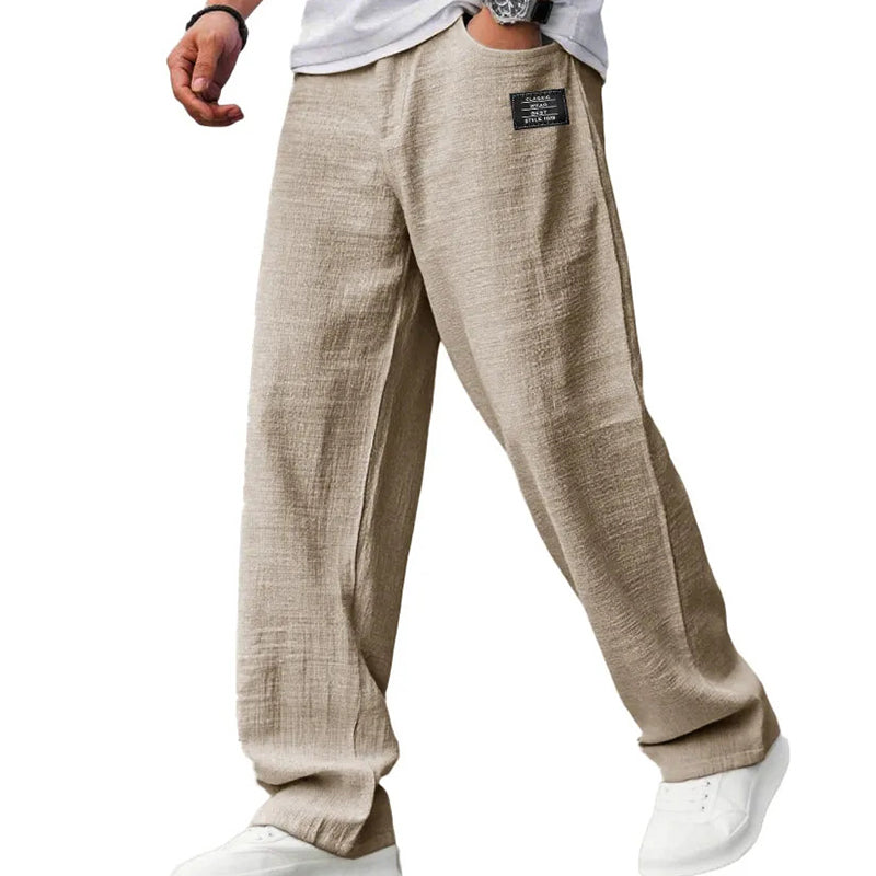 Pantalon droit leger - Kaki