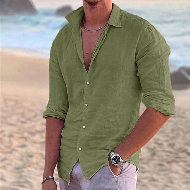 Chemise legere - Vert